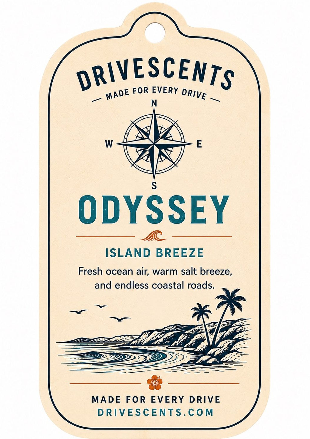 Odyssey | Car Air Freshener — Island Breeze