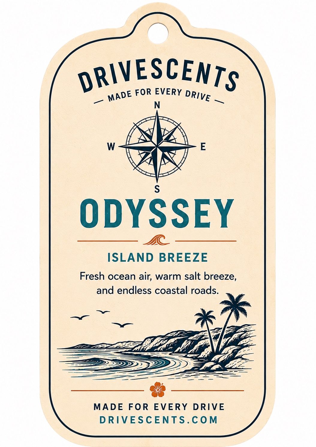 Odyssey | Car Air Freshener — Island Breeze