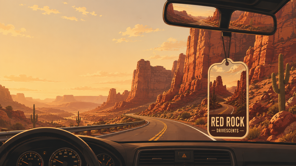 Red Rock | Car Air Freshener — Cherry